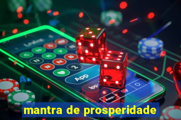 mantra de prosperidade